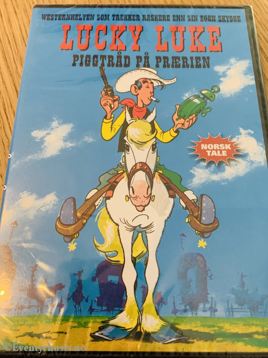 Lucky Luke 2. 1983/84. Piggtråd På Prærien. Dvd. Ny I Plast! Dvd