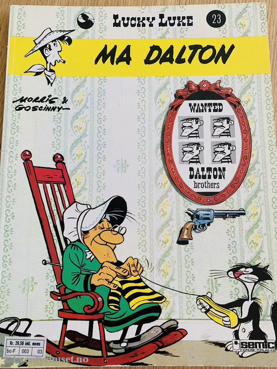 Lucky Luke 23. Ma Dalton. 1971/85. Tegneseriealbum