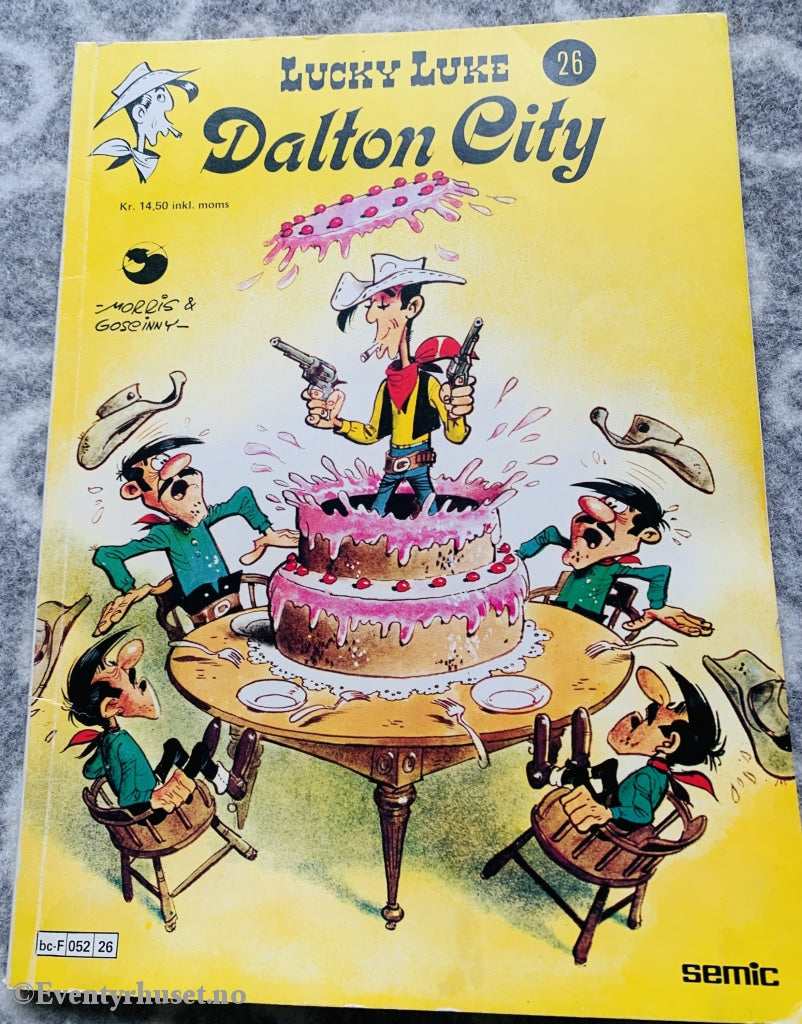 Lucky Luke 26. Dalton City. 1969/79. Tegneseriealbum