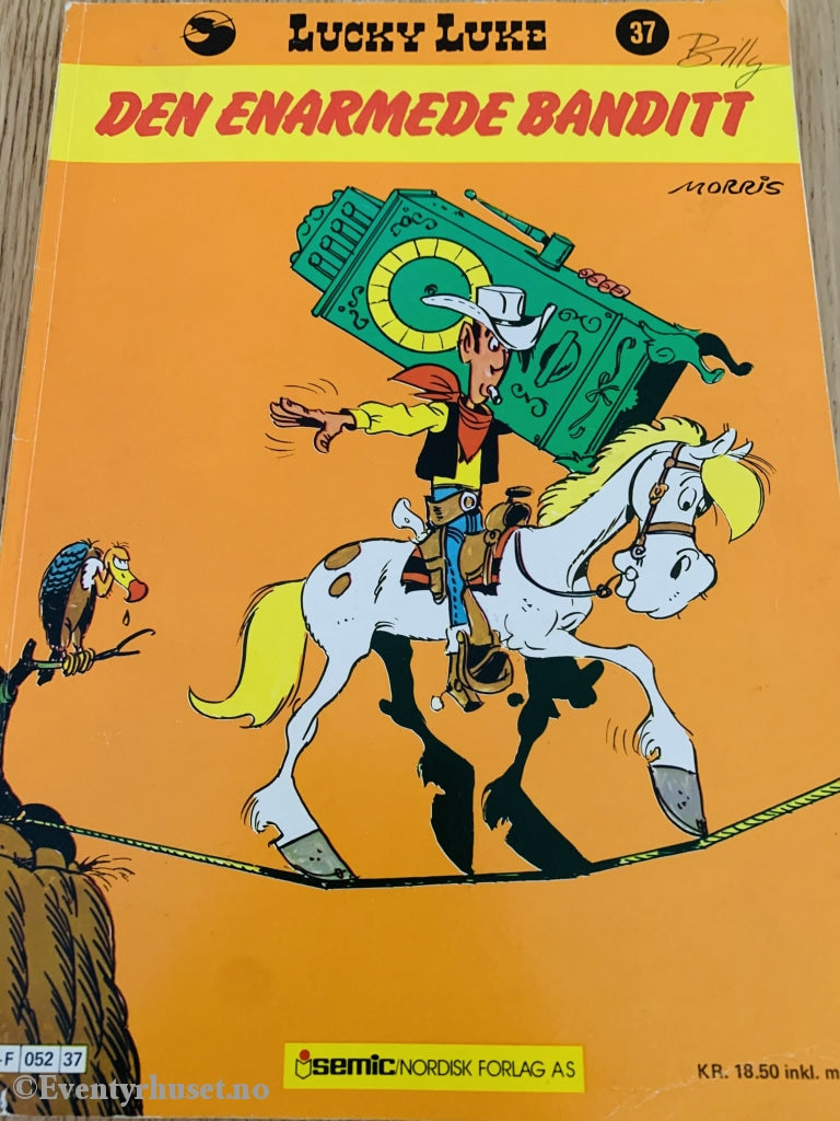 Lucky Luke 37. Den Enarmede Banditt. Tegneseriealbum