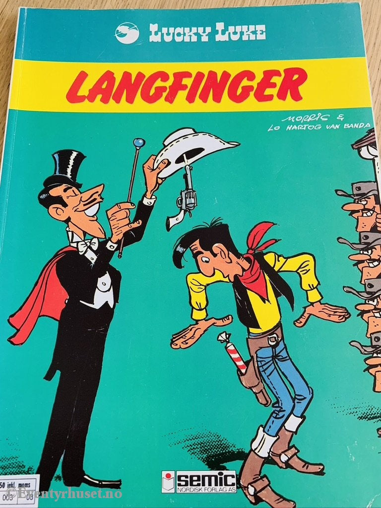 Lucky Luke 45. Langfinger. 1984. Tegneseriealbum