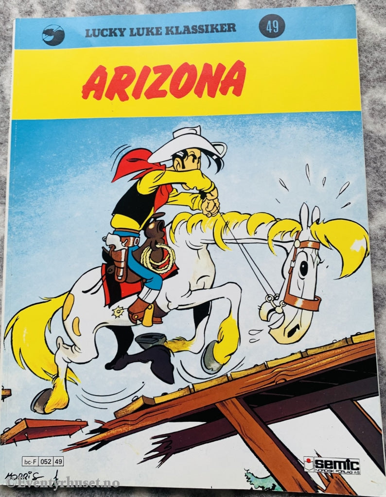 Lucky Luke 49. Arizona. 1971/86. Tegneseriealbum