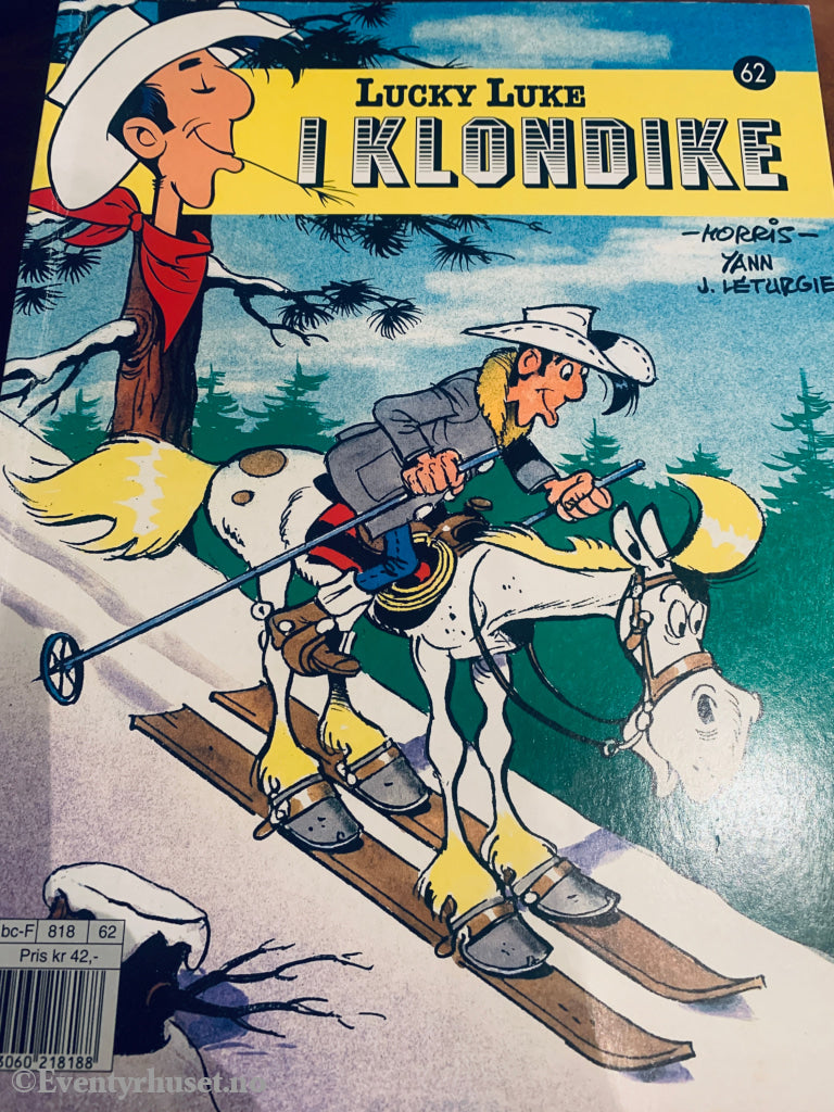 Lucky Luke 62. Lucky Luke i Klondike. 1996. Tegneseriealbum