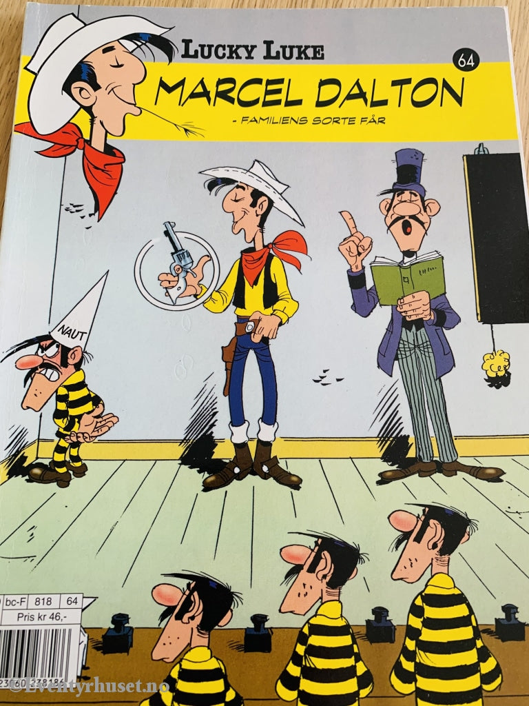 Lucky Luke 64. Marcel Dalton - Familiens Sorte Får. 1998. Tegneseriealbum