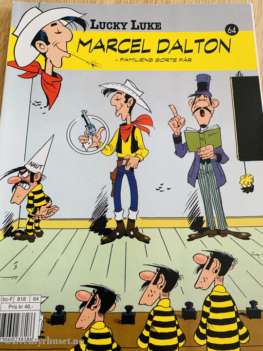 Lucky Luke 64. Marcel Dalton - Familiens Sorte Får. 1998. Tegneseriealbum