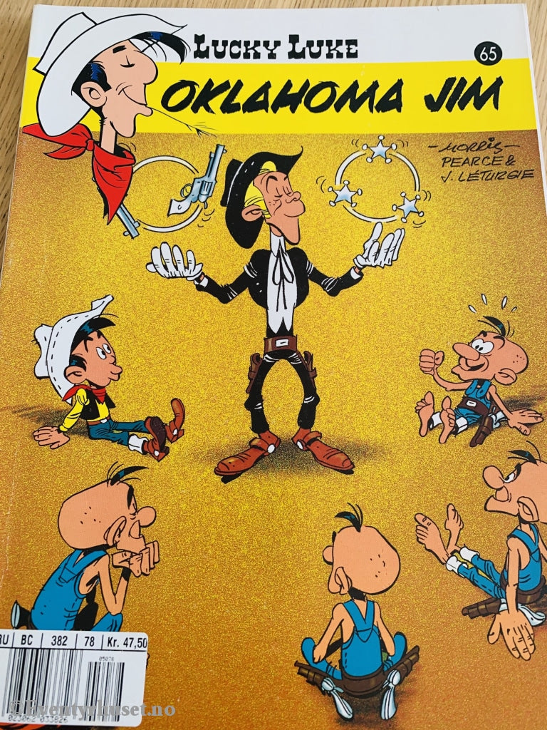 Lucky Luke 65. Oklahoma Jim. 1997 1999. Tegneseriealbum