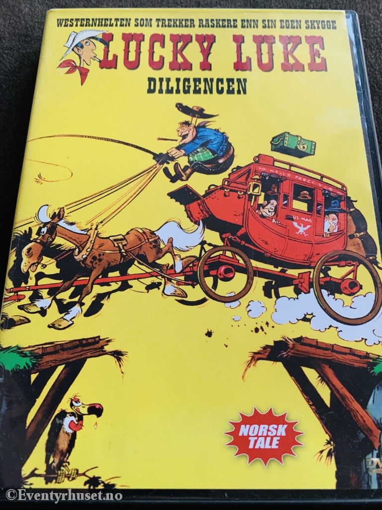 Lucky Luke 7. Diligencen. Dvd. Dvd