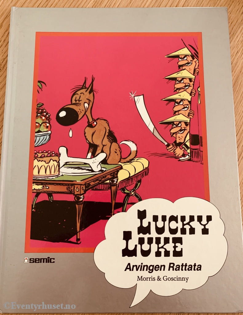 Lucky Luke - Arvingen Rattata. 1987. Seriesamlerklubben. Seriesamlerklubben