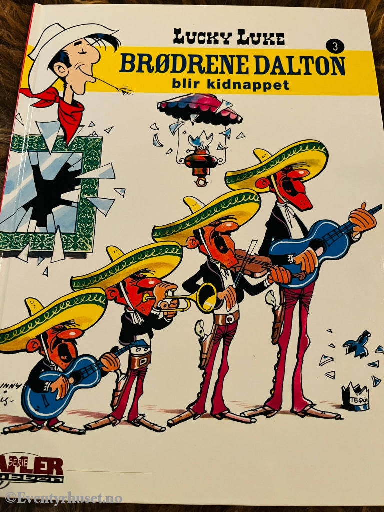 Lucky Luke - Brødrene Dalton Blir Kidnappet. Seriesamlerklubben. Seriesamlerklubben