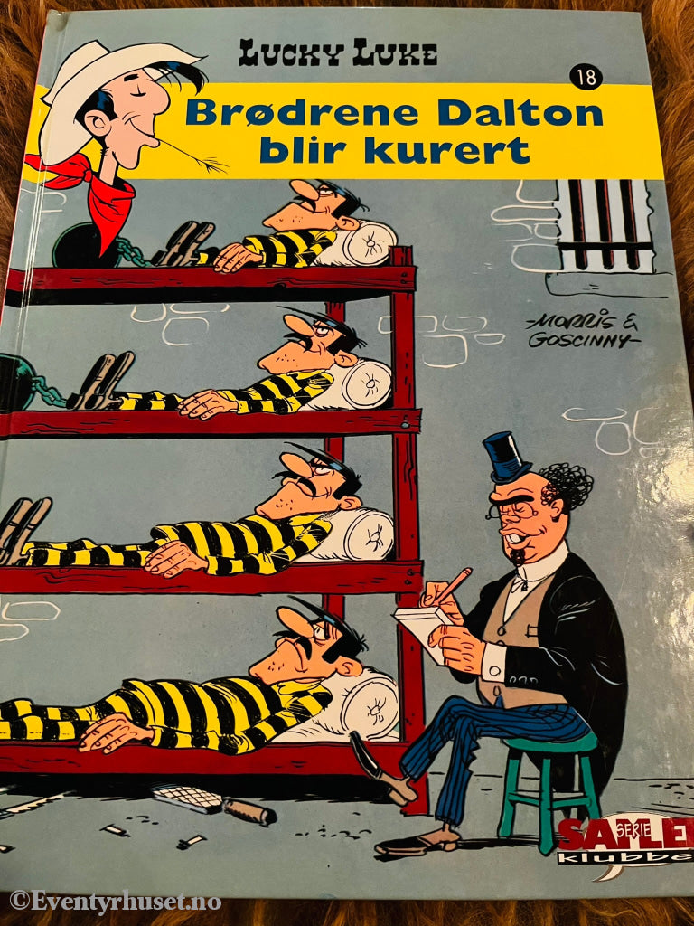 Lucky Luke - Brødrene Dalton Blir Kurert. Seriesamlerklubben. Seriesamlerklubben