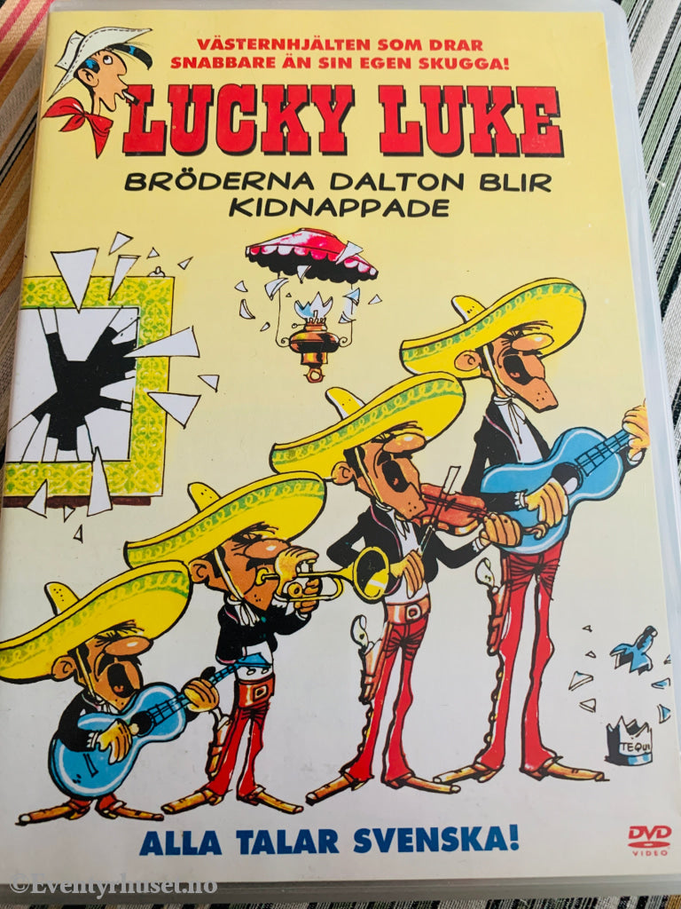 Lucky Luke. Bröderna Dalton Blir Kidnappade. Dvd. Dvd