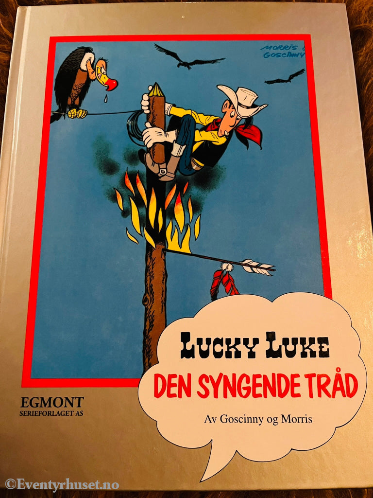 Lucky Luke - Den Syngende Tråd. Seriesamlerklubben. Seriesamlerklubben