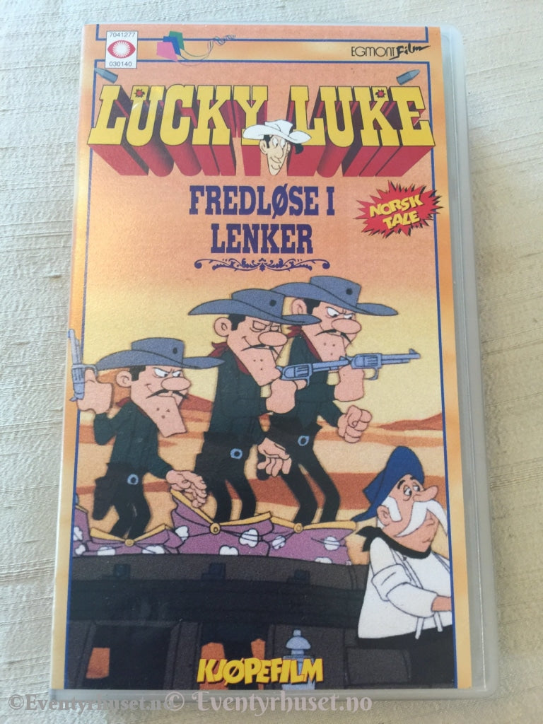 Lucky Luke - Fredløse I Lenker. 1984. Vhs. Vhs