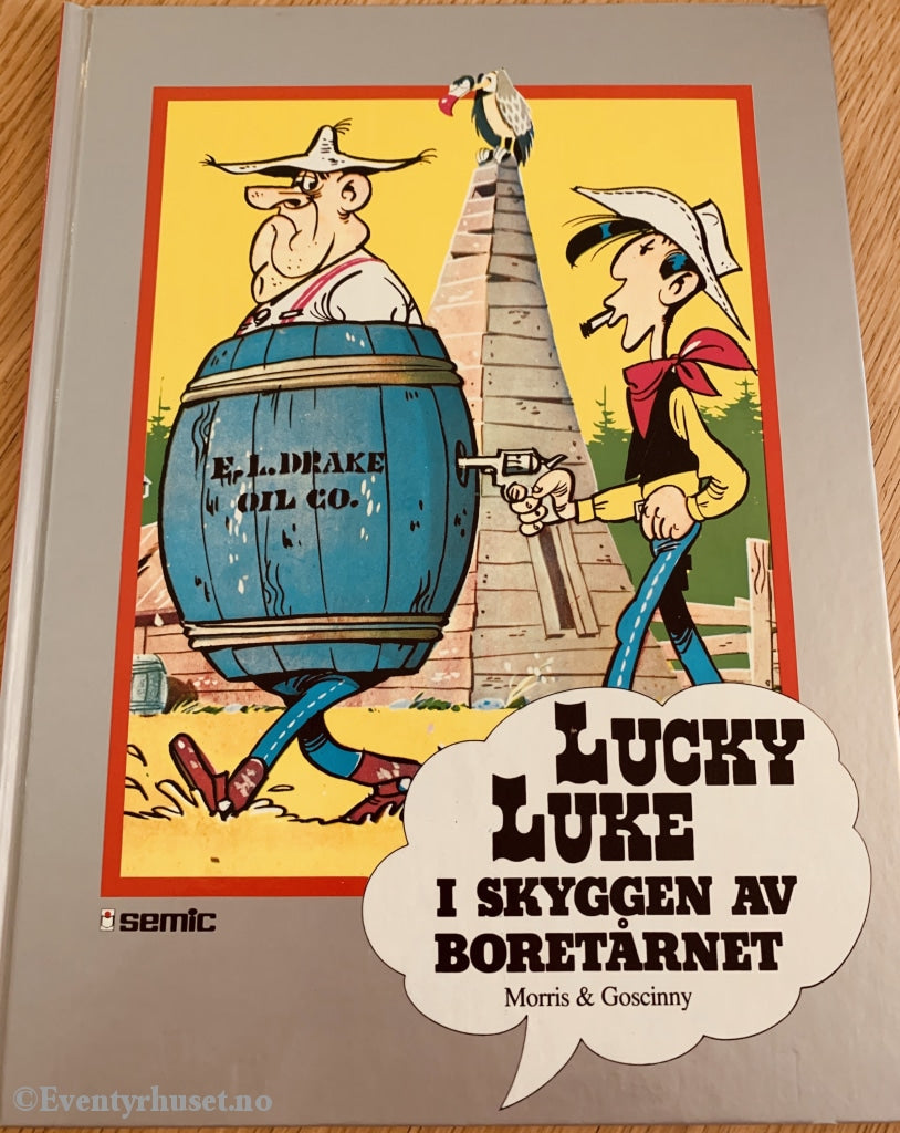 Lucky Luke - I Skyggen Av Boretårnet. 1990. Seriesamlerklubben. Seriesamlerklubben