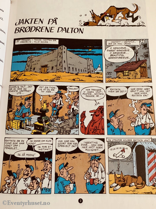 Lucky Luke - Jakten På Brødrene Dalton. 1995. Seriesamlerklubben. Seriesamlerklubben