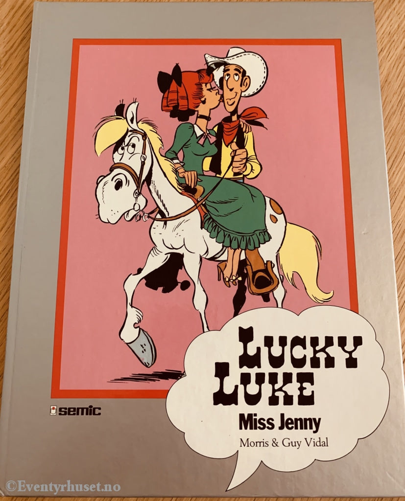 Lucky Luke - Miss Jenny. 1986. Seriesamlerklubben. Seriesamlerklubben