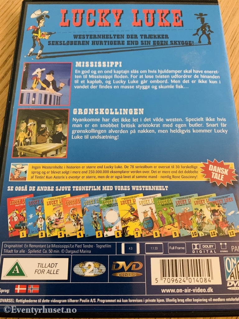Lucky Luke. Mississippi. Dvd. Dvd