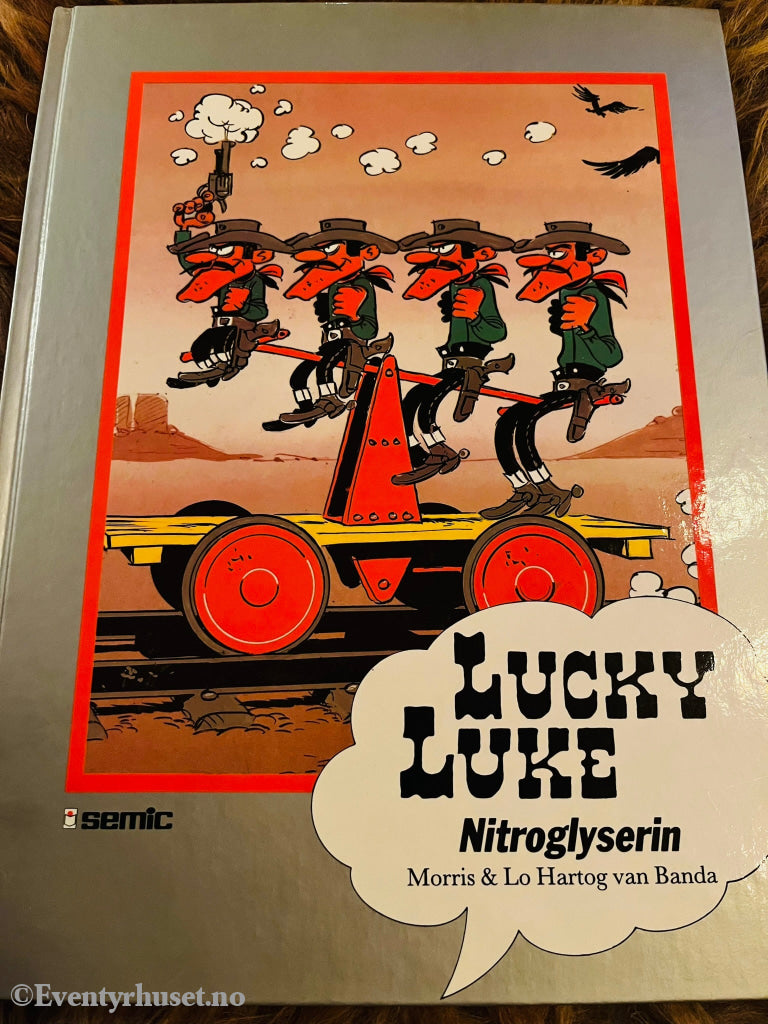 Lucky Luke - Nitroglyserin. Seriesamlerklubben. Seriesamlerklubben