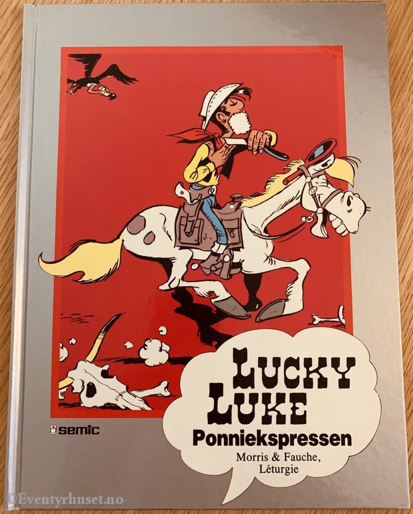 Lucky Luke - Ponniekspressen. 1988. Seriesamlerklubben. Seriesamlerklubben