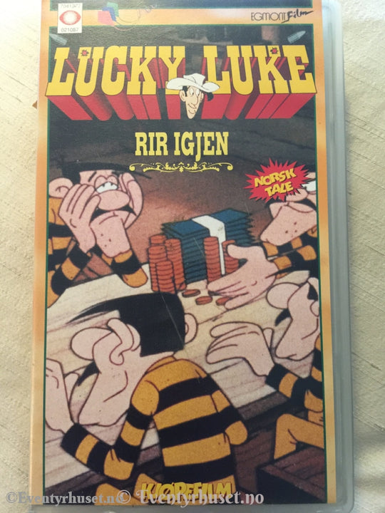 Lucky Luke Rir Igjen. 1983. Vhs