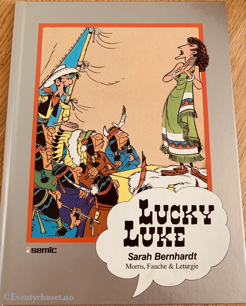 Lucky Luke - Sarah Bernhardt. 1991. Seriesamlerklubben. Seriesamlerklubben