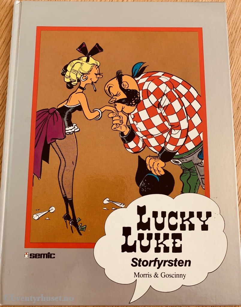 Lucky Luke - Storfyrsten. 1993. Seriesamlerklubben. Seriesamlerklubben