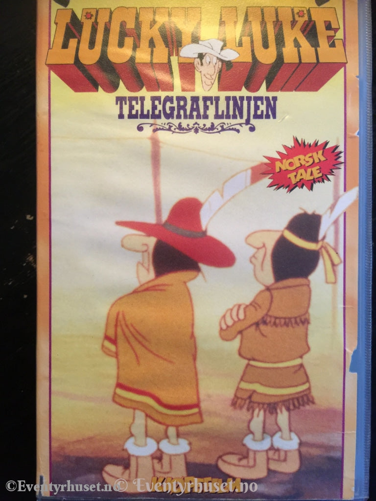 Lucky Luke - Telegraflinjen. 1983. Vhs. Vhs