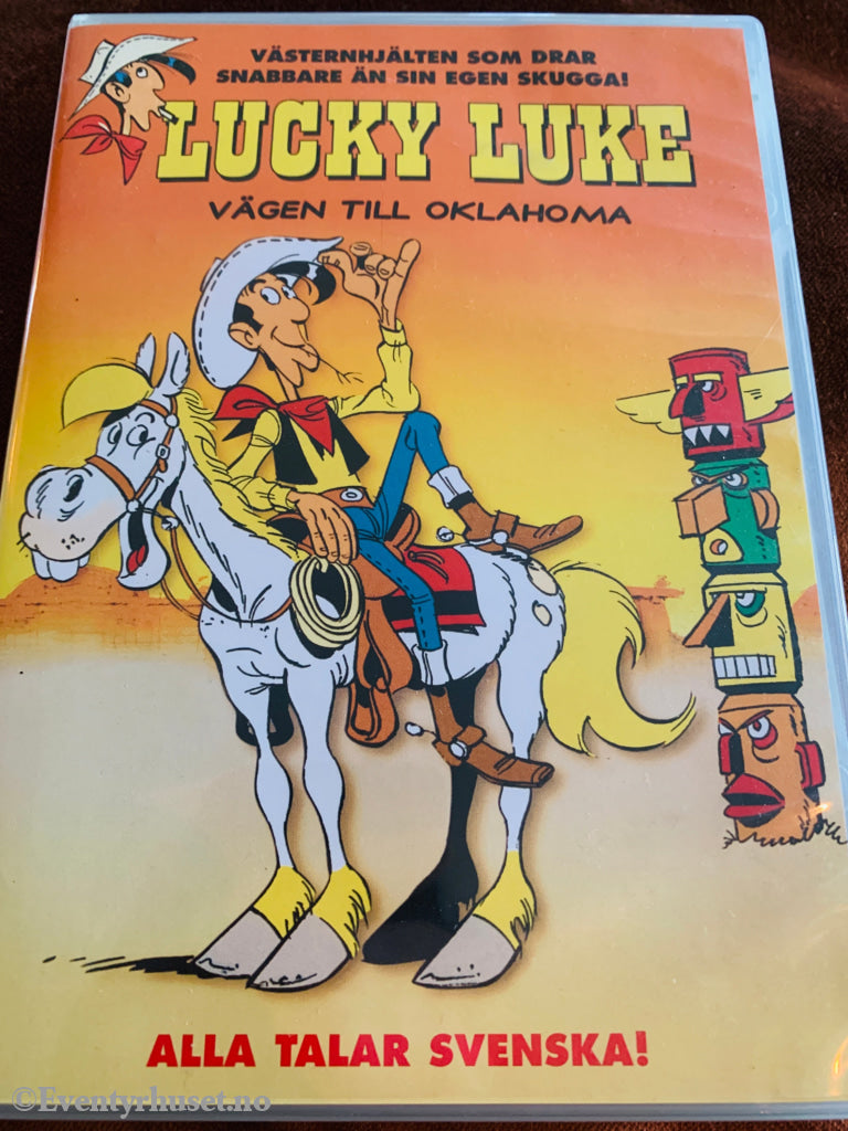 Lucky Luke. Veien til Oklahoma. DVD. Svensk utgave. DVD