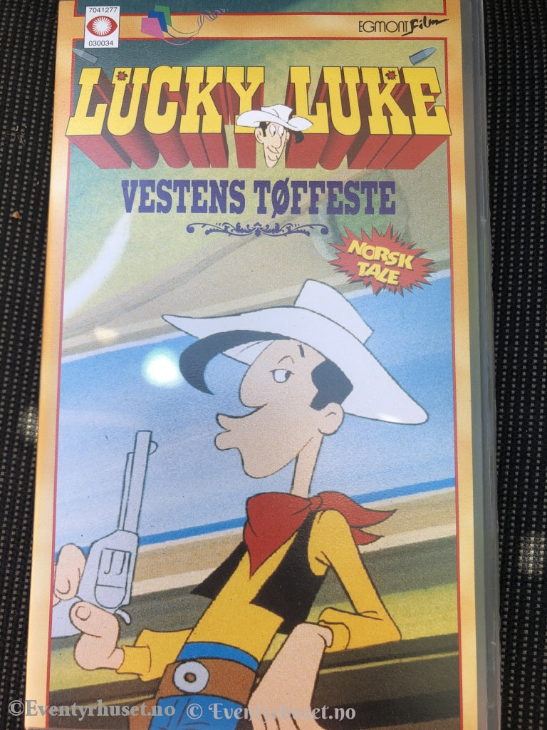 Lucky Luke. Vestens Tøffeste. Vhs. Vhs