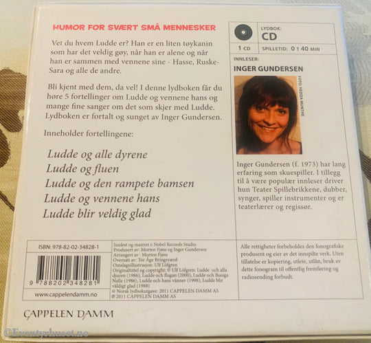 Ludde. Vol. 2. Lydbok På Cd.