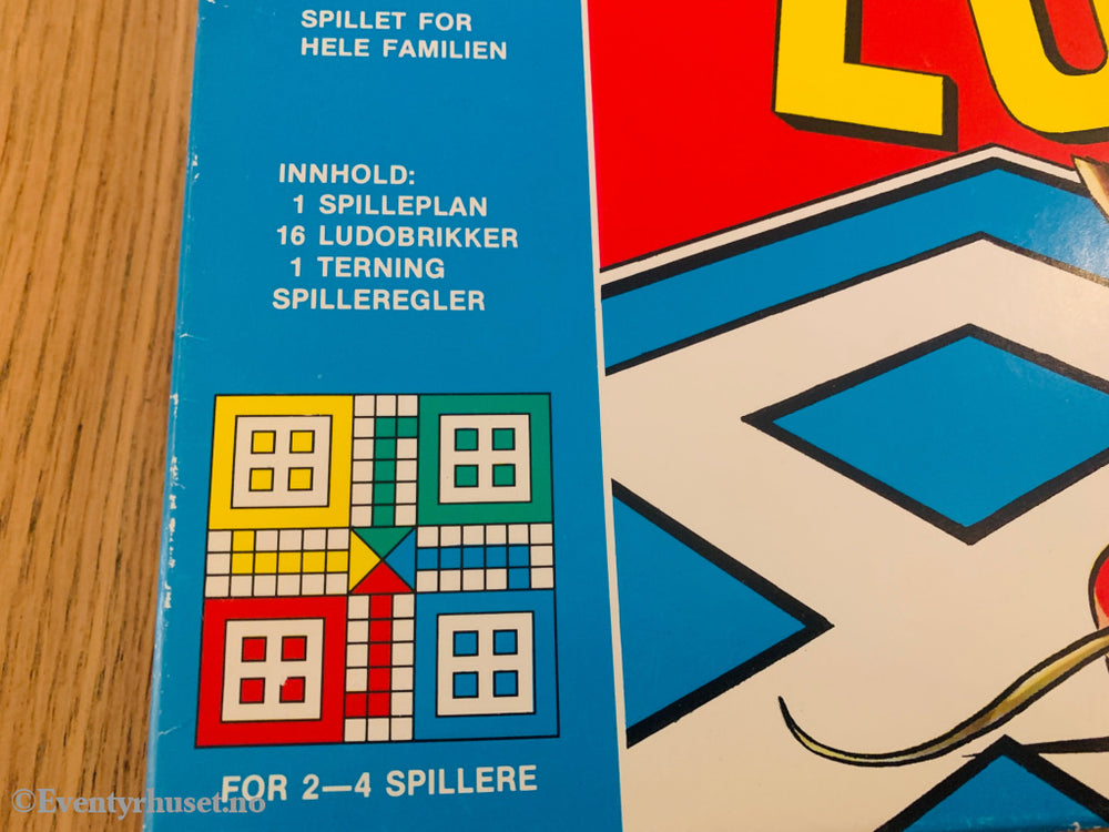 Ludo (klassisk utgave, 1990-tallet) . Brettspill.
