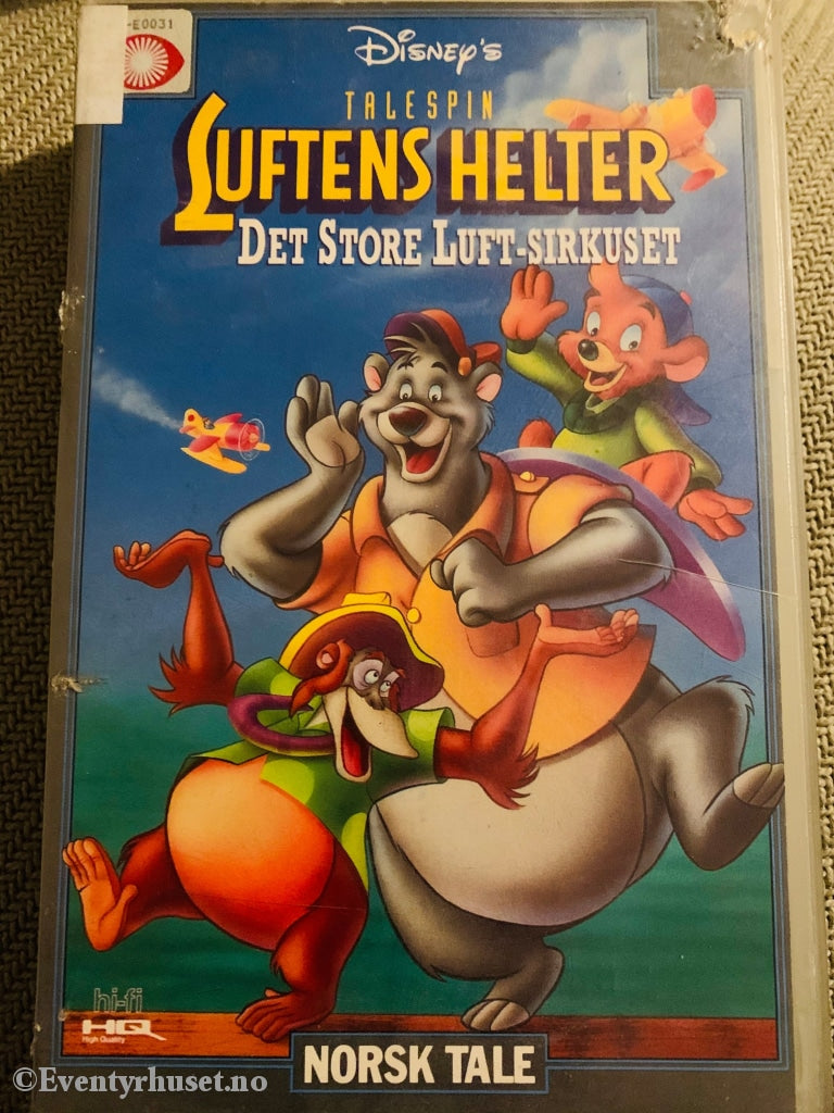 Luftens Helter (Talespin). Vol. 1. 1991. Vhs Big Box.