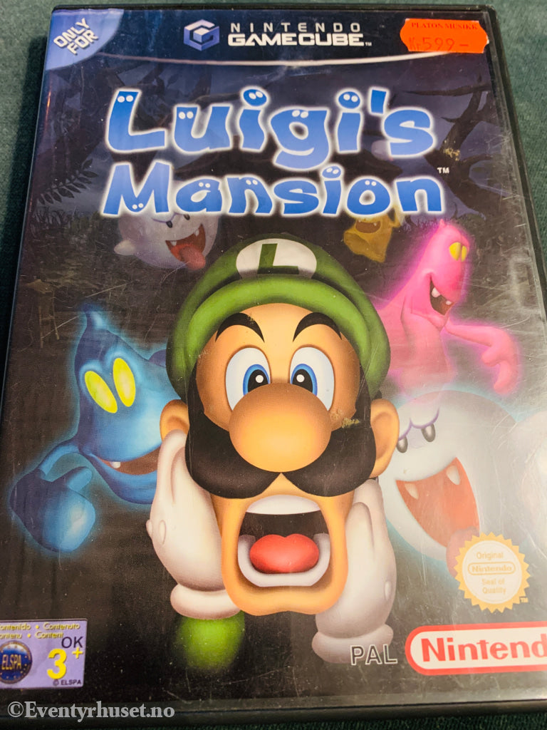 Luigi's Mansion. Gamecube.