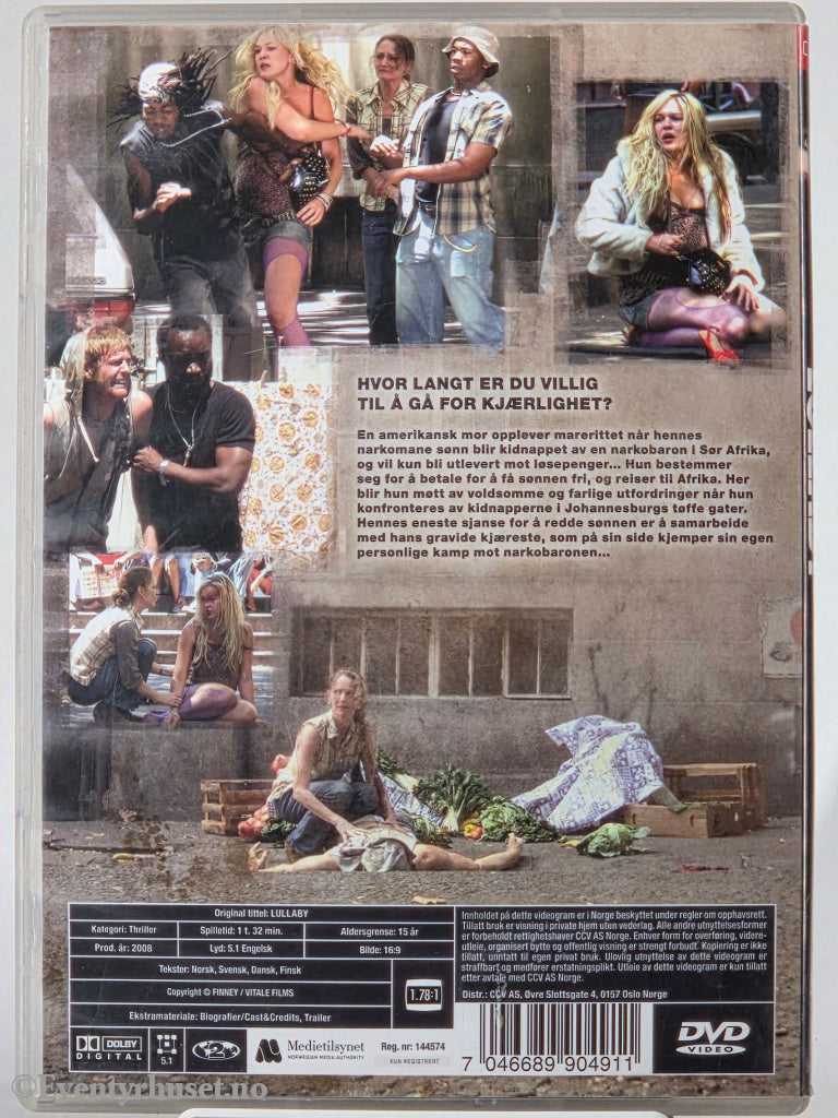 Lullaby (2008). DVD.