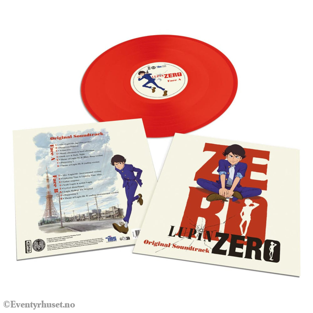 Lupin Zero Best Selection Track Vinyl Red Home & Gifts