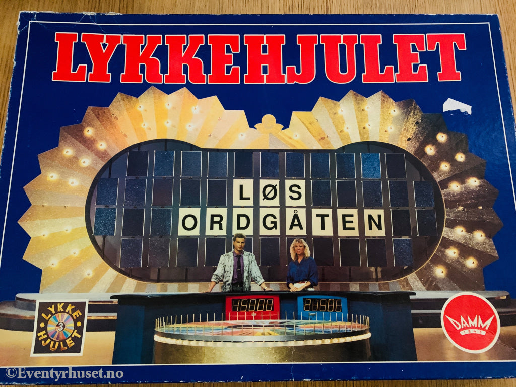 Lykkehjulet. 1990. Brettspill.