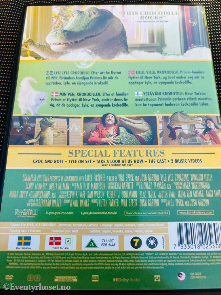 Lyle, Lyle, Crocodile. DVD.