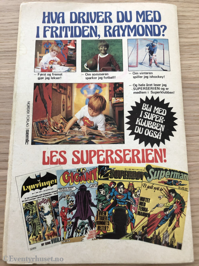 Lynvingen Nr. 6 1978. Tegneserieblad