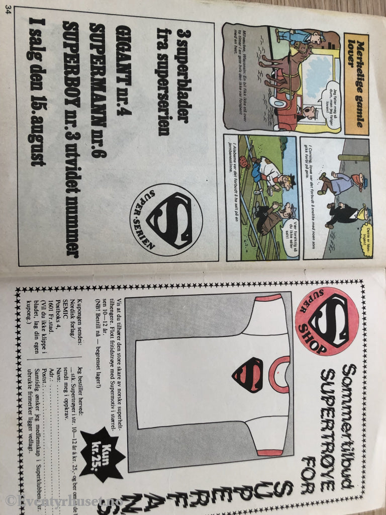 Lynvingen Nr. 6 1978. Tegneserieblad