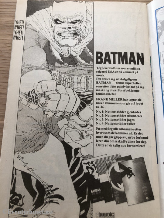 Lynvingen Nr. 2 1987. Tegneserieblad