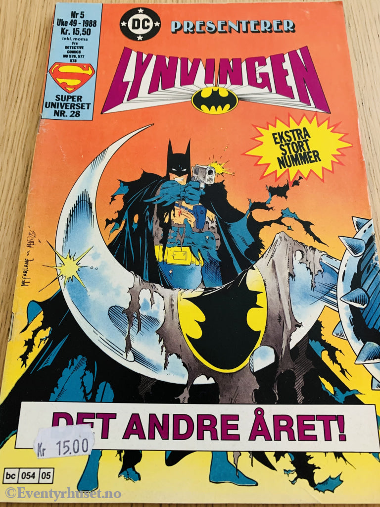 Lynvingen. 1988/05. Tegneserieblad