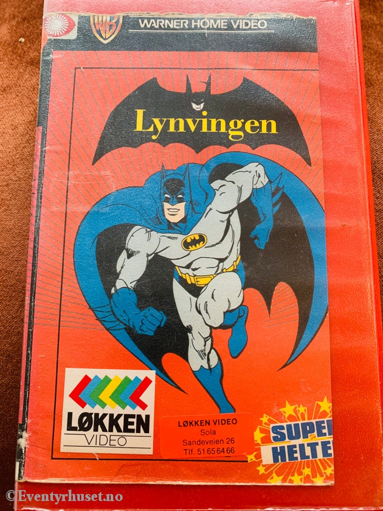 Lynvingen. 1988. Vhs Big Box. Box