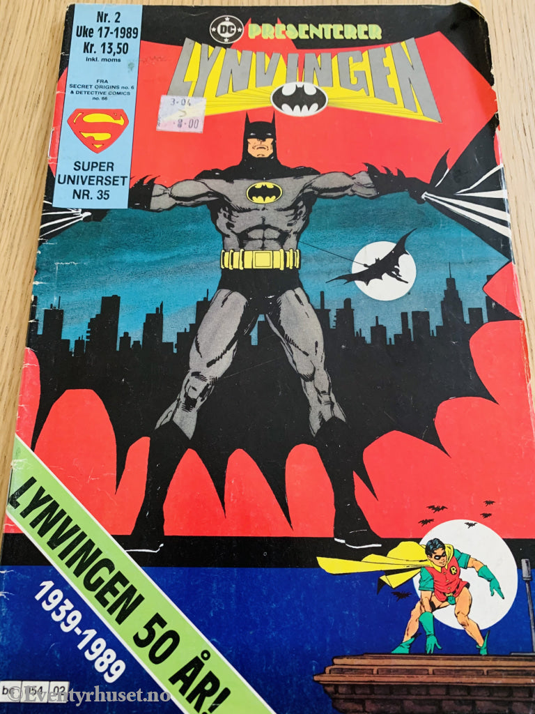 Lynvingen. 1989/02. Tegneserieblad