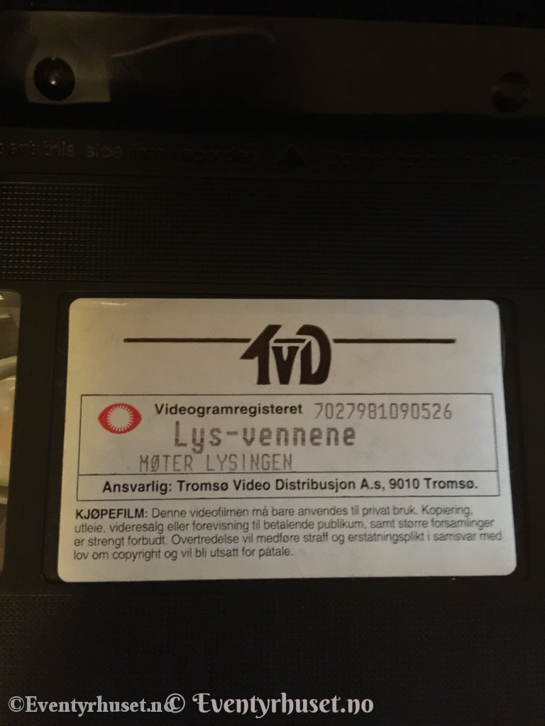 Lysvennene Møter Lysingene. 1993. Vhs. Vhs