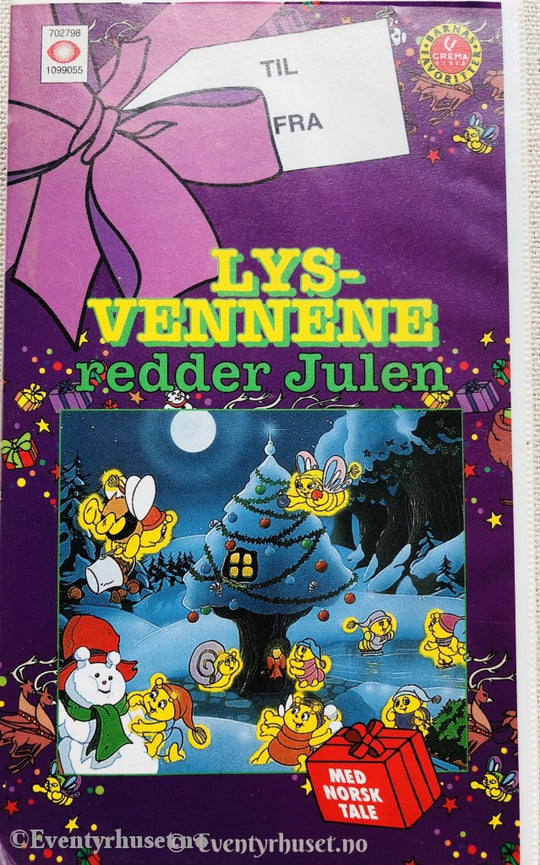 Lysvennene Redder Julen. 1993. Vhs. Vhs