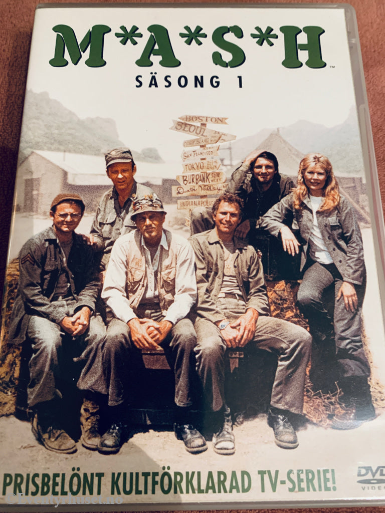 M*A*S*H Sesong 1 (1972). DVD samleboks.