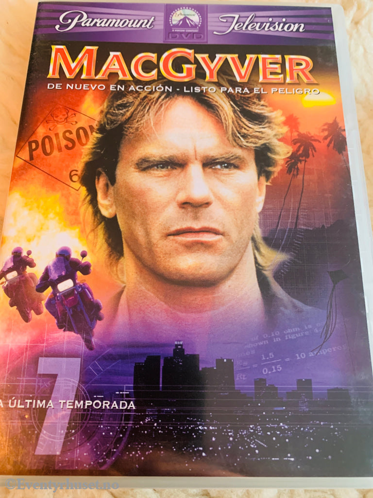 MacGyver. Sesong 7. Med original engelsk tale. DVD samleboks.