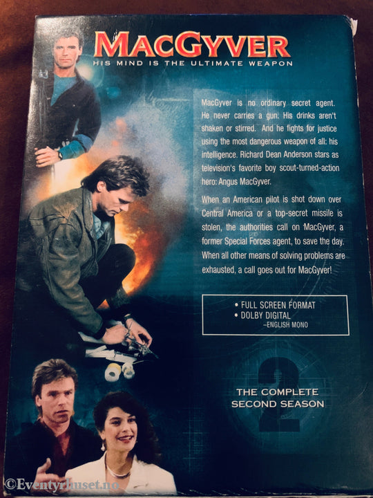 MacGyver: The Complete Second Season. DVD.