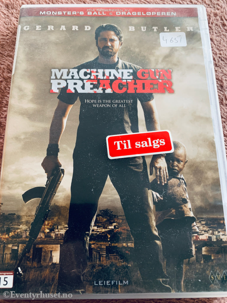 Machine Gun Preacher (2011). DVD.