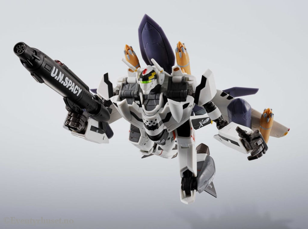 Macross 7 Hi-Metal R Action Figure VF-0S Phoenix (Roy Focker Use) & QF-2200D-B Ghost Set 14 cm Manga & Anime